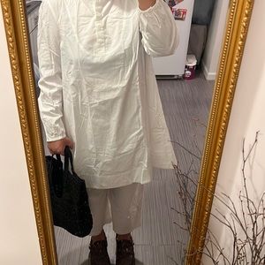 Only worn once The Summer House cotton Shirt/tunic- 100% cotton